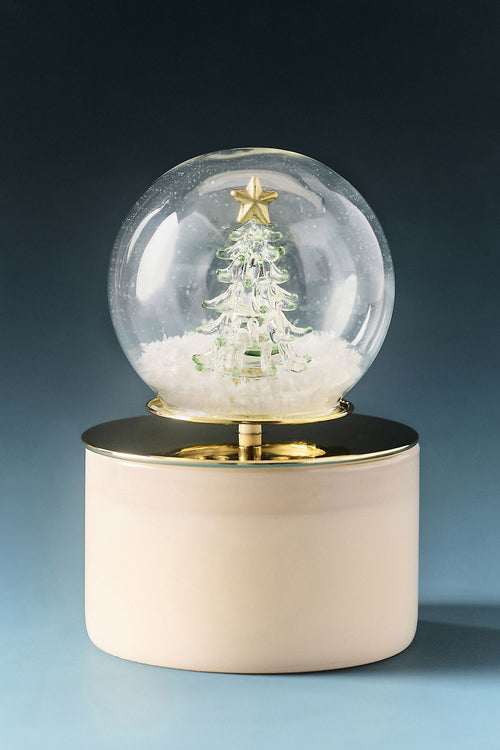 Bougie en verre Merry Music Box Woody Fresh Balsam & Cedarwood