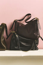 Sac à bandoulière moyen en cuir Hatton By Anthropologie