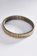 Bracelet fin bicolore