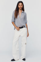 Pilcro Tallulah Puff Sleeve Blouse