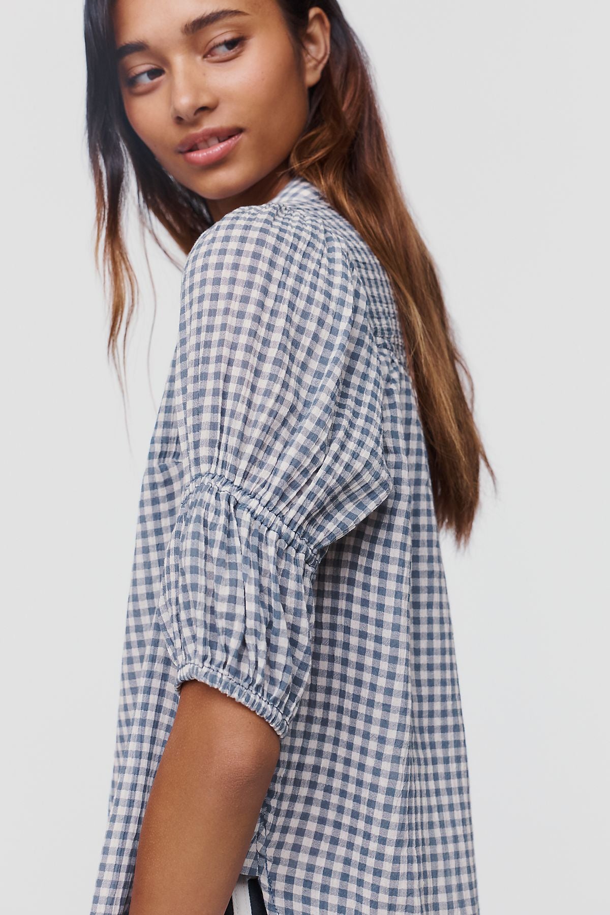 Pilcro Tallulah Puff Sleeve Blouse