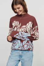 Maeve Carys Mock Neck Sweater