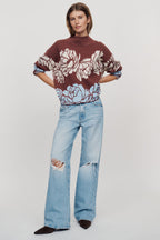 Maeve Carys Mock Neck Sweater