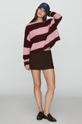 Pilcro Alani 100% Cashmere Mock-Neck Sweater