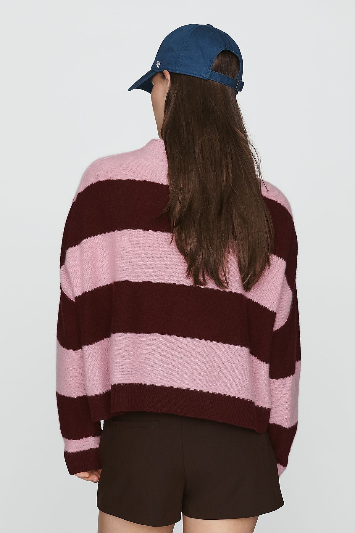 Pilcro Alani 100% Cashmere Mock-Neck Sweater