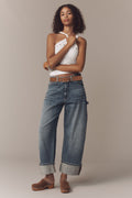 Pilcro Kayden High Rise Carpenter Barrel Leg Jeans