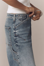 Pilcro Kayden High Rise Carpenter Barrel Leg Jeans