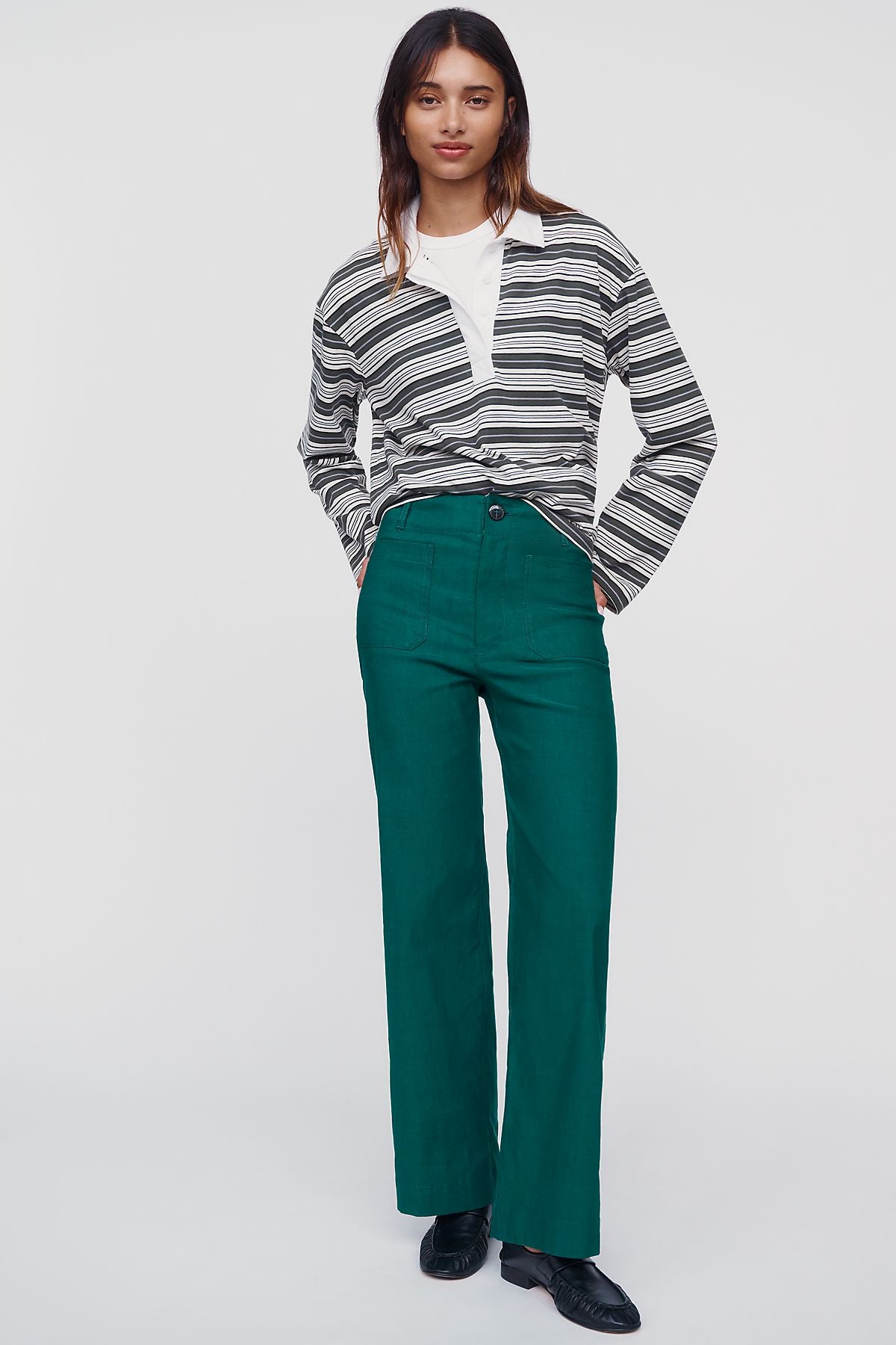 Maeve Colette Magic Fabric Full Length Pants
