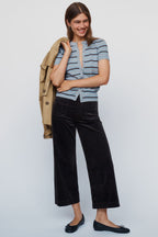 Maeve Colette Corduroy Cropped Wide Leg Pants