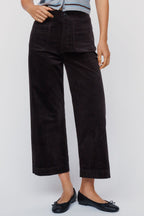 Maeve Colette Corduroy Cropped Wide Leg Pants