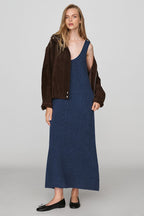 By Anthropologie Sleeveless Sweater Midi Dress