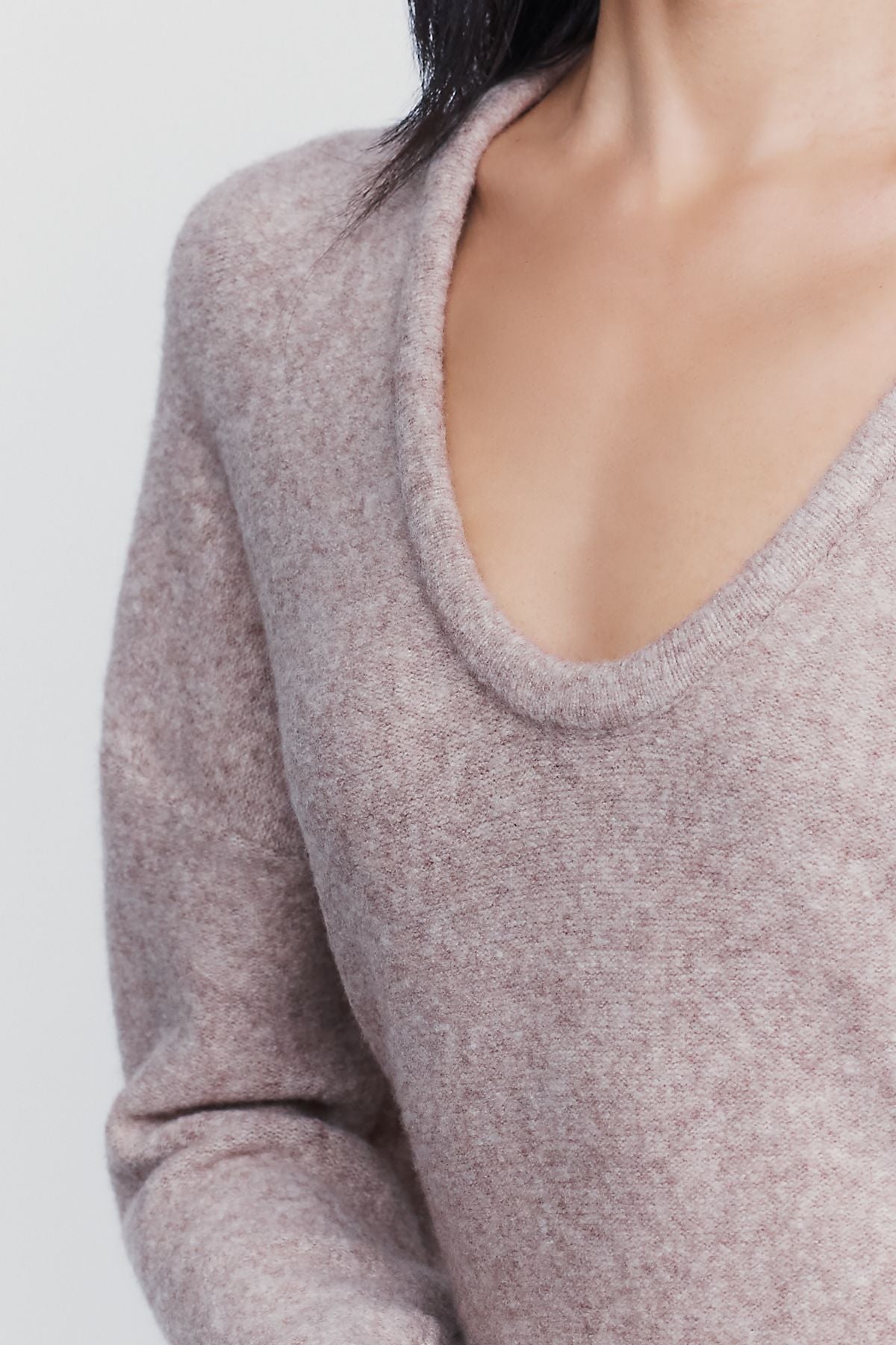 By Anthropologie Wool Blend Sweater Mini Dress