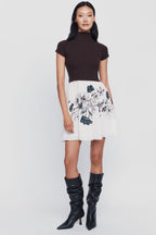 Thea Short Sleeve Twofer Mini Dress