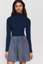 By Anthropologie Thea Twofer Mini Dress