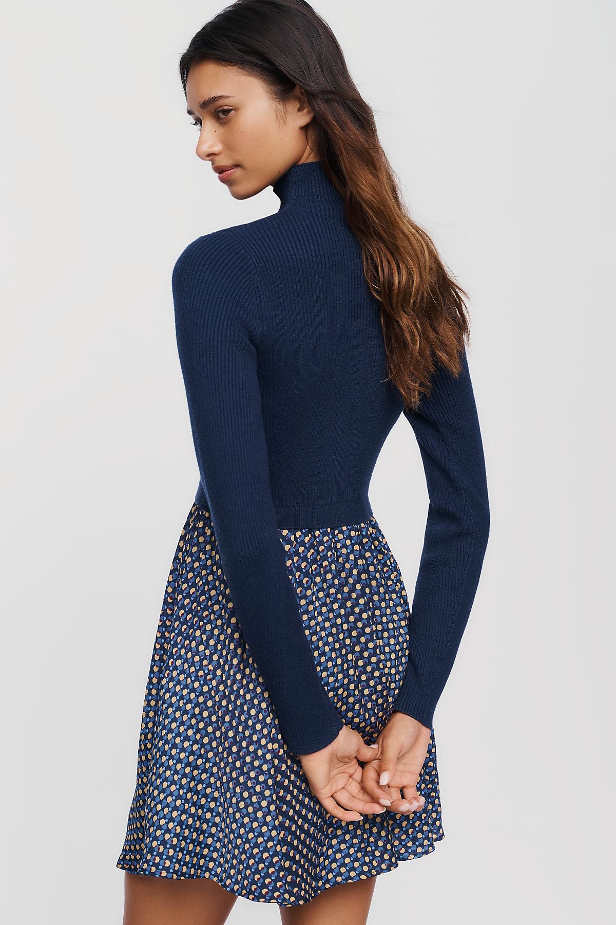 By Anthropologie Thea Twofer Mini Dress