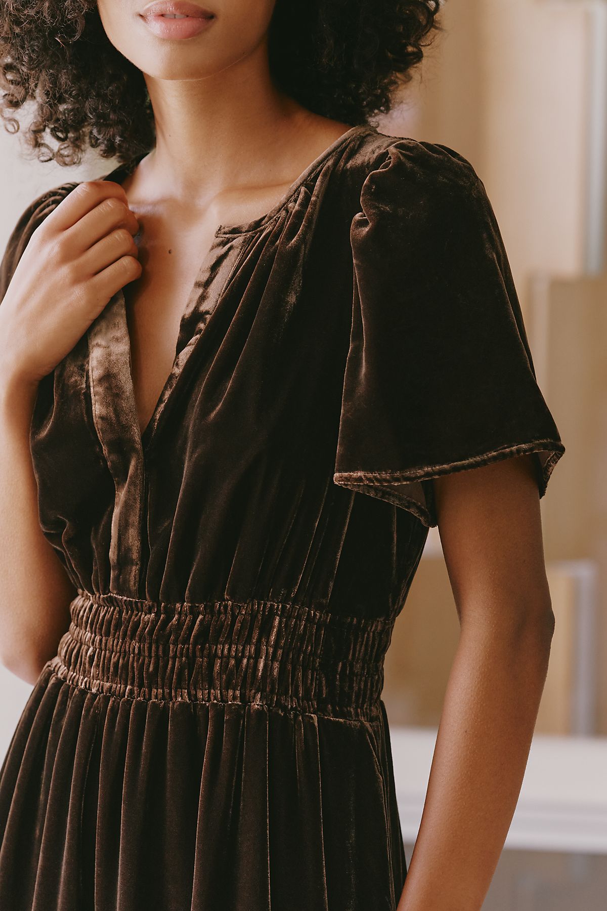 Somerset Velvet Maxi Dress