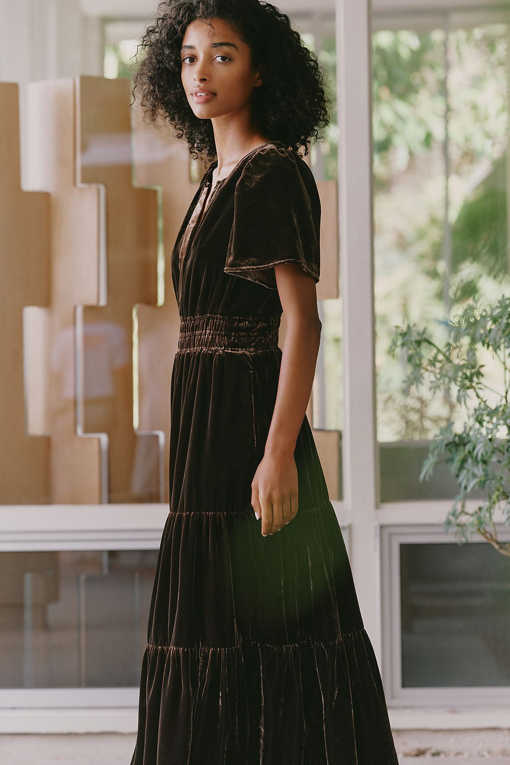 Somerset Velvet Maxi Dress