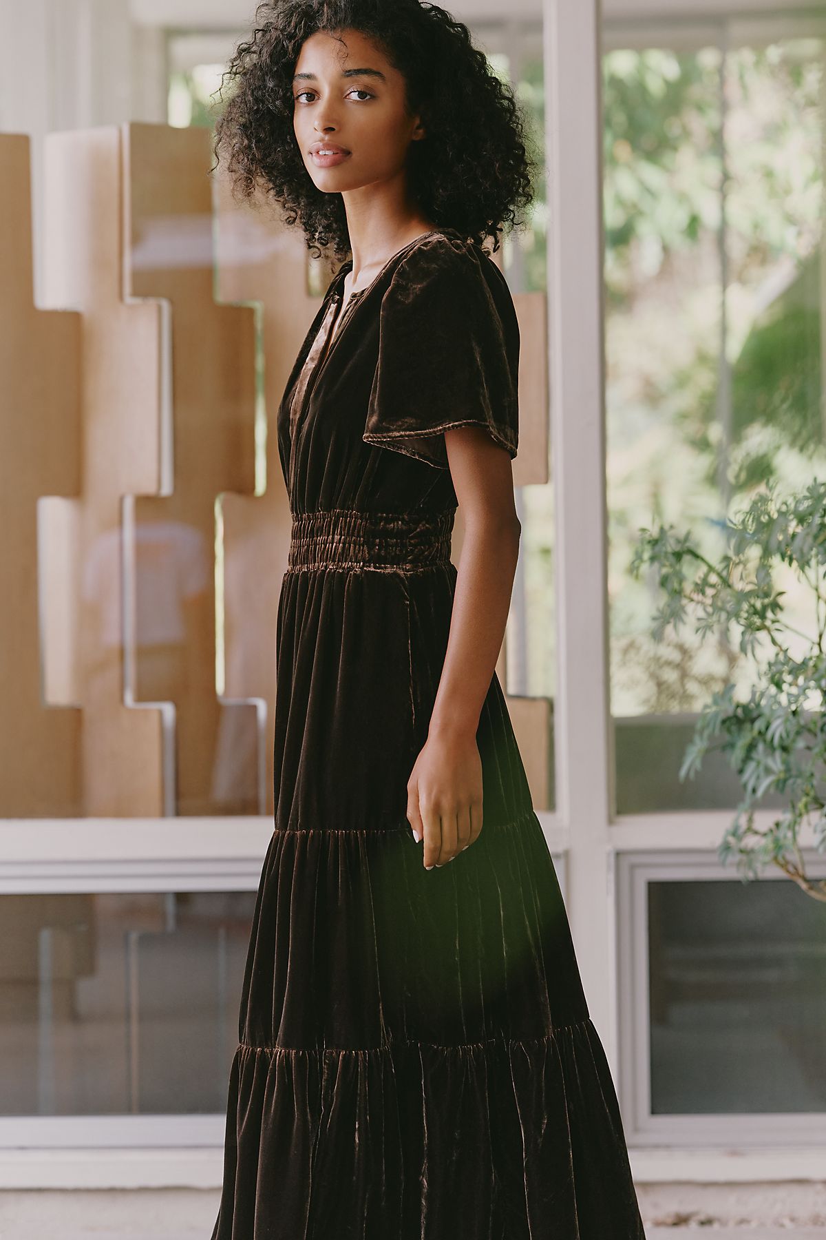 Somerset Velvet Maxi Dress