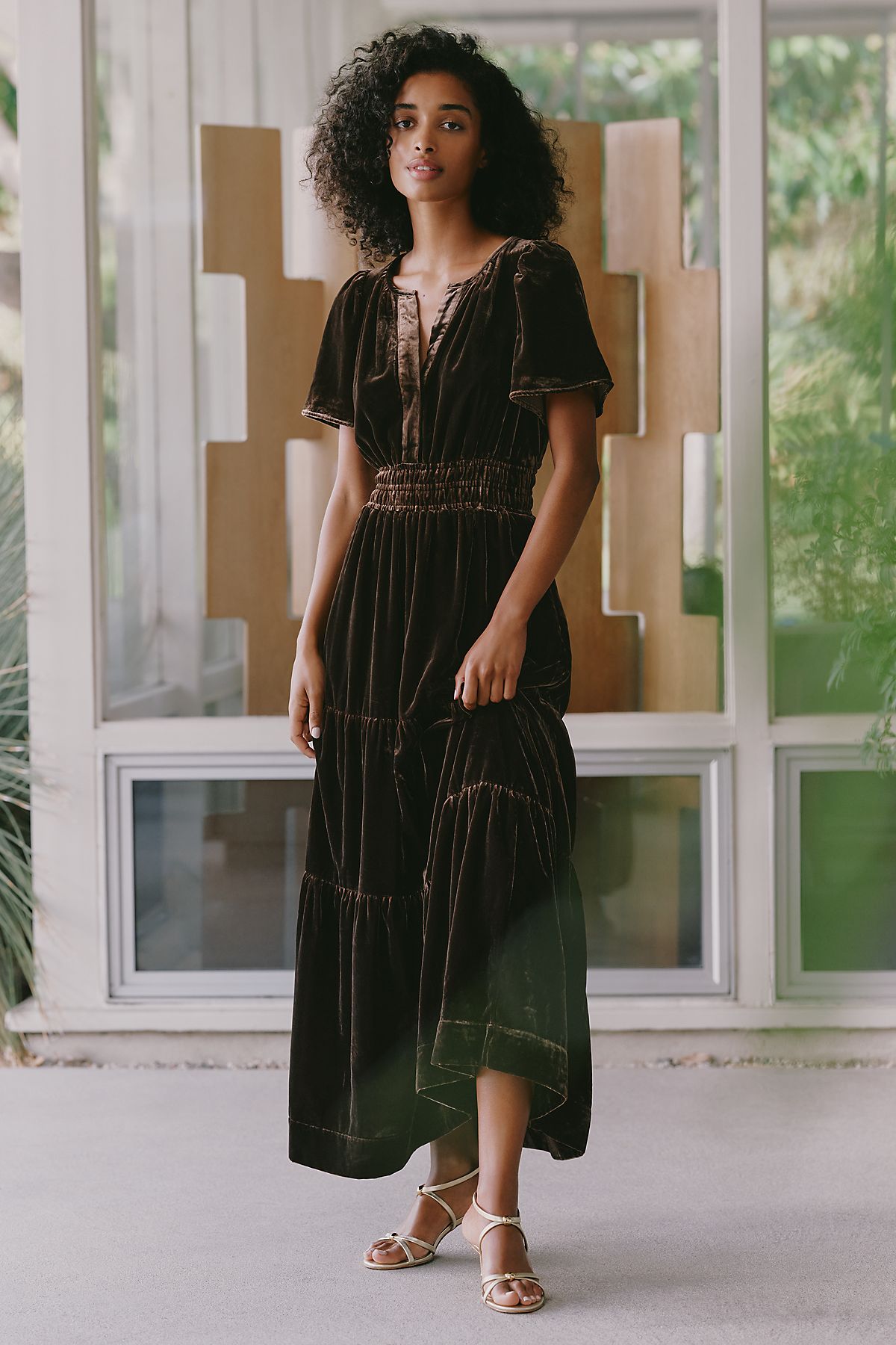 Somerset Velvet Maxi Dress