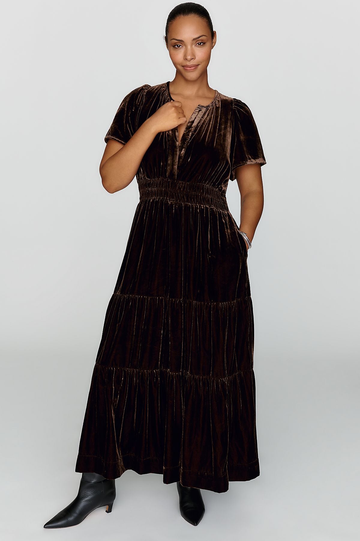 Somerset Velvet Maxi Dress