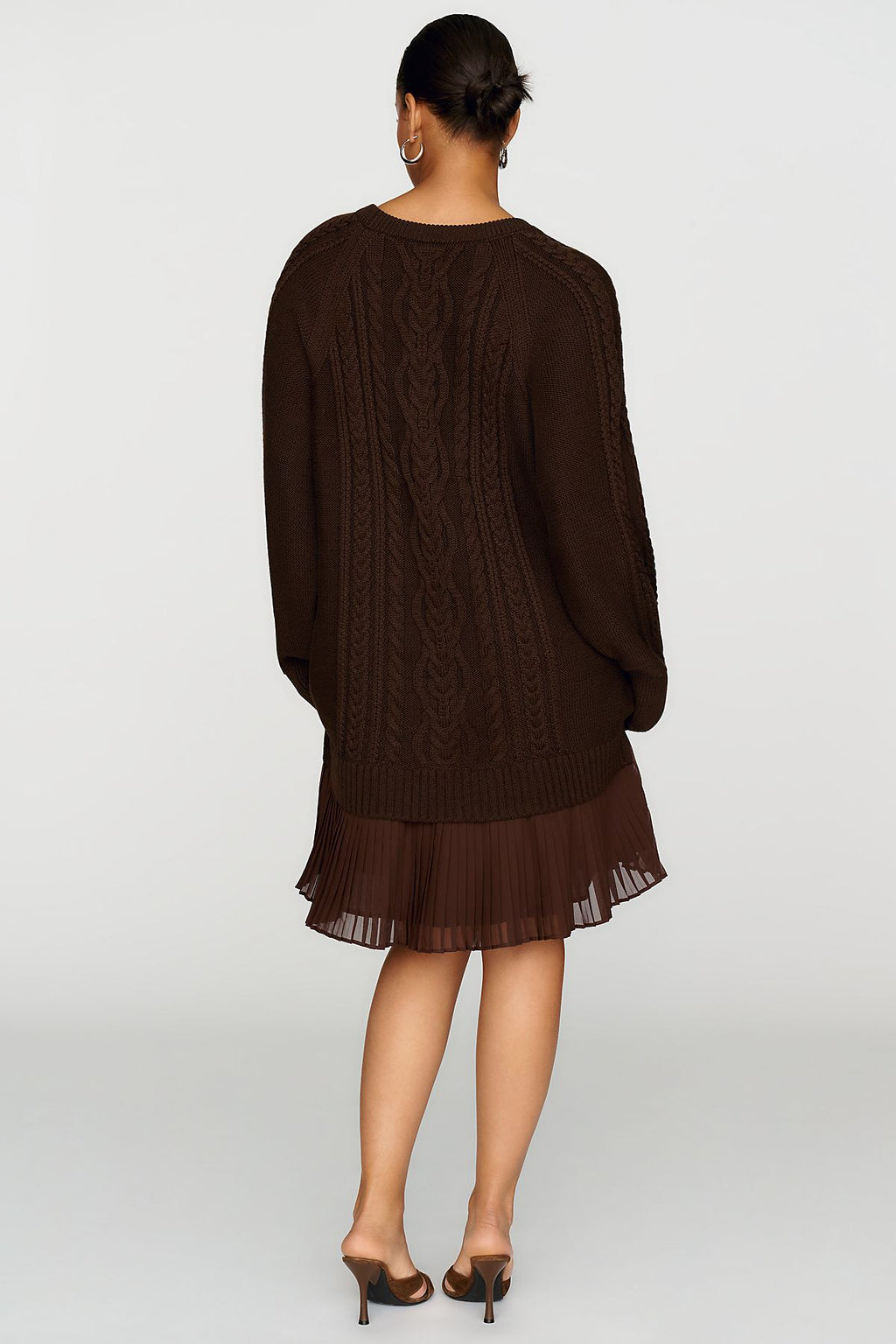 Delphine Sweater Twofer Mini Dress