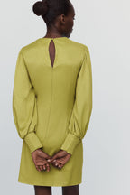 By Anthropologie Satin Mini Dress