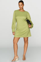 By Anthropologie Satin Mini Dress