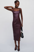 Pilcro Scoop Neck Slim Midi Dress