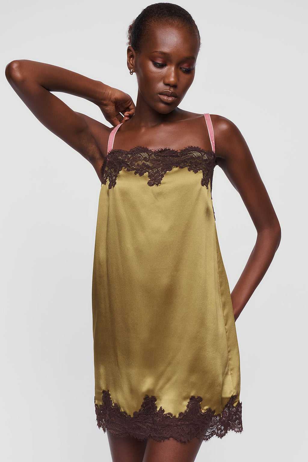 Reformation Emma-Rose 100% Silk Mini Dress