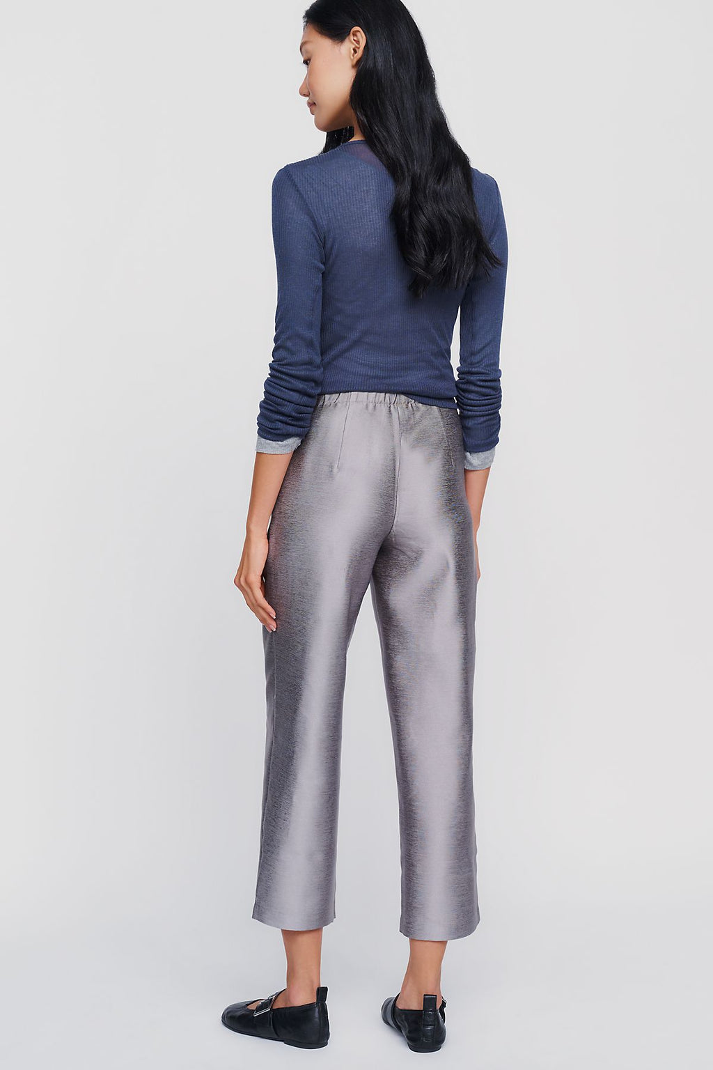 Reformation Olina Cropped Straight Leg Pants