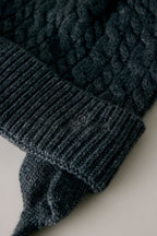 Bonnet en laine-cachemire Damson Madder