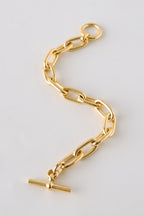 Tilly Sveaas Petit bracelet à maillons ovales plaqué or
