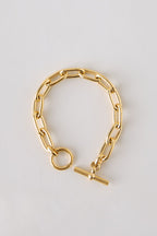Tilly Sveaas Petit bracelet à maillons ovales plaqué or