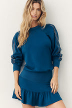 Daily Practice Cheerline Mini Dress in Willow