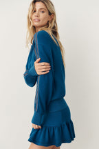 Daily Practice Cheerline Mini Dress in Willow