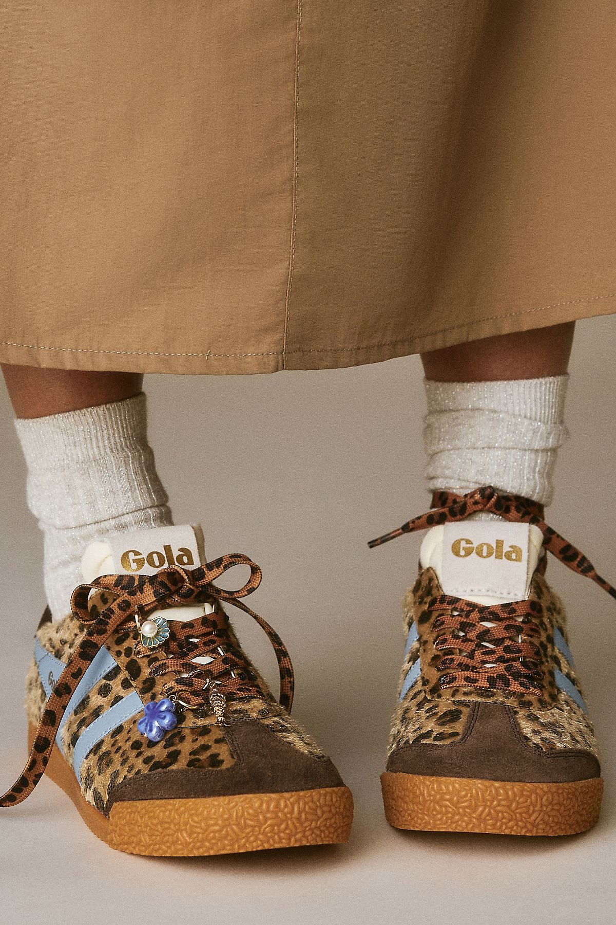 Gola x Anthropologie Baskets Elan Léopard