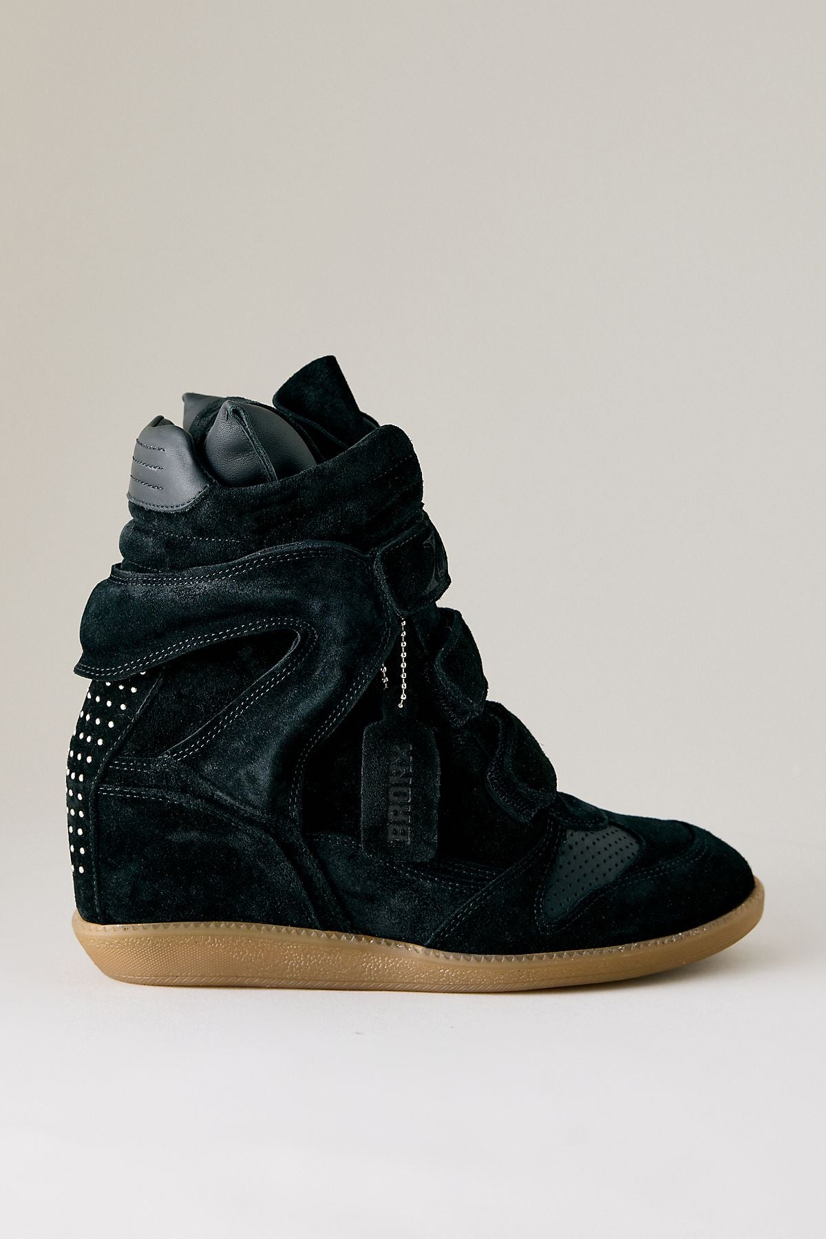 Baskets compensées en daim Jaeyy Bronx