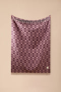 Couverture en laine d'agneau jacquard TBCo