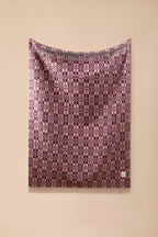 Couverture en laine d'agneau jacquard TBCo