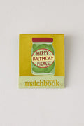 Pochette d'allumettes Happy Birthday Pickle